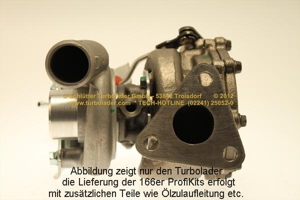 Schlütter Turbolader 166-00365EOL - Charger, charging system autospares.lv