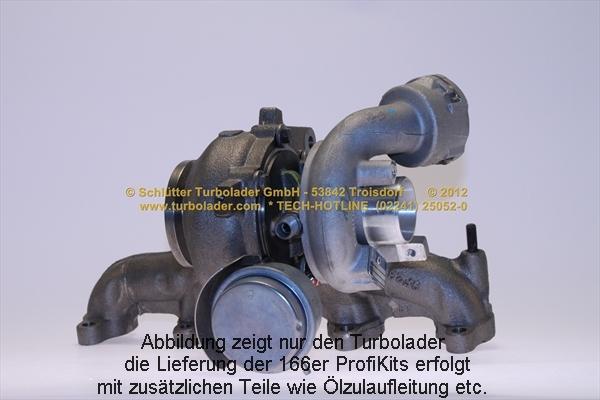 Schlütter Turbolader 166-00361 - Charger, charging system autospares.lv