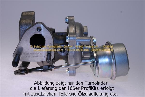 Schlütter Turbolader PRO-00305 - Charger, charging system autospares.lv