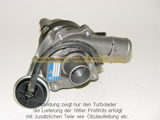 Schlütter Turbolader 166-00345 - Charger, charging system autospares.lv