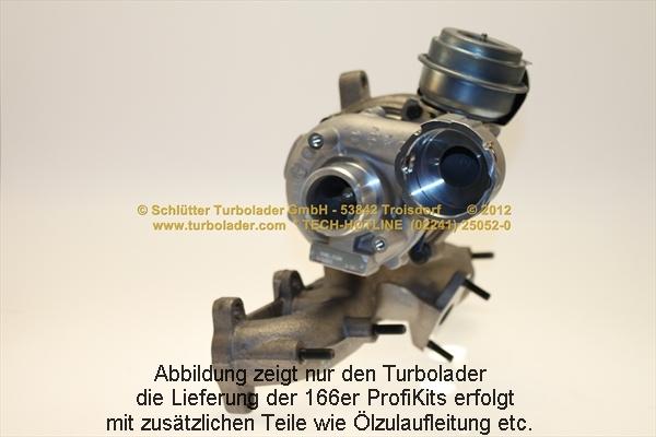 Schlütter Turbolader 166-00330 - Charger, charging system autospares.lv