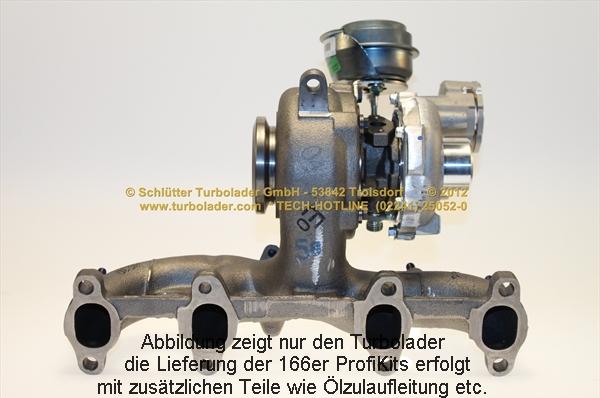 Schlütter Turbolader 166-00330 - Charger, charging system autospares.lv