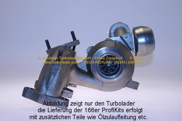 Schlütter Turbolader 166-00330 - Charger, charging system autospares.lv