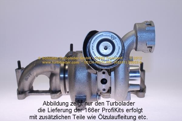 Schlütter Turbolader 166-00330 - Charger, charging system autospares.lv