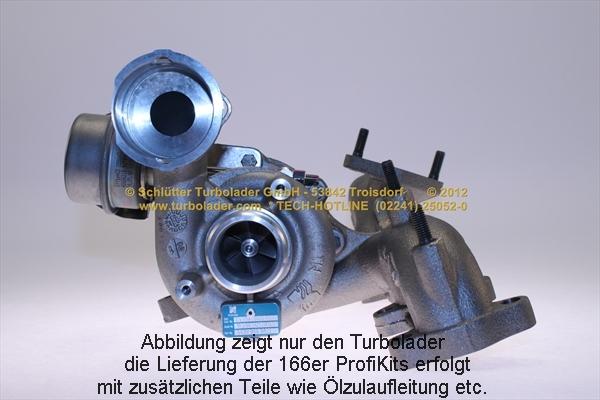 Schlütter Turbolader 166-00330 - Charger, charging system autospares.lv