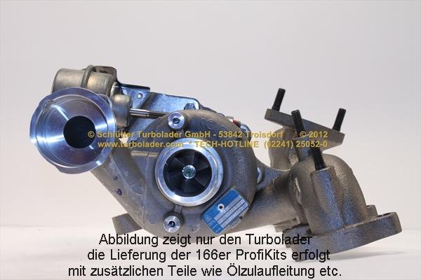 Schlütter Turbolader 166-00290 - Charger, charging system autospares.lv