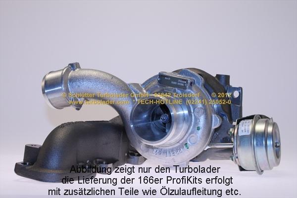 Schlütter Turbolader 166-00286EOL - Charger, charging system autospares.lv