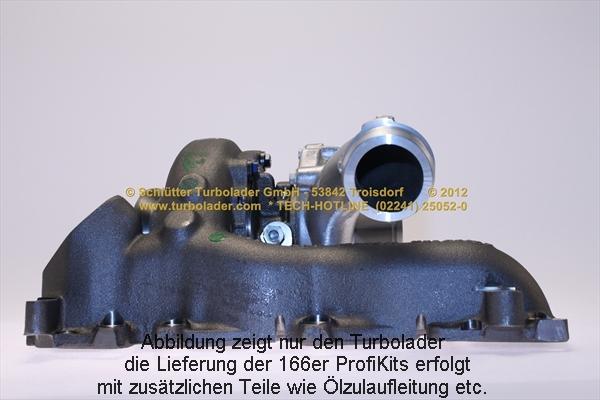 Schlütter Turbolader 166-00286 - Charger, charging system autospares.lv