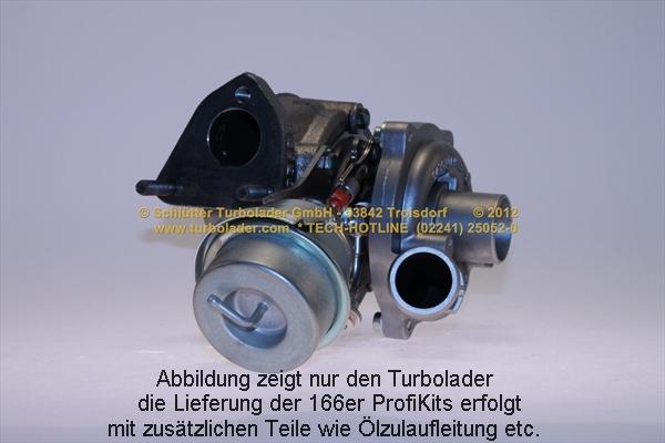 Schlütter Turbolader 166-00235 - Charger, charging system autospares.lv