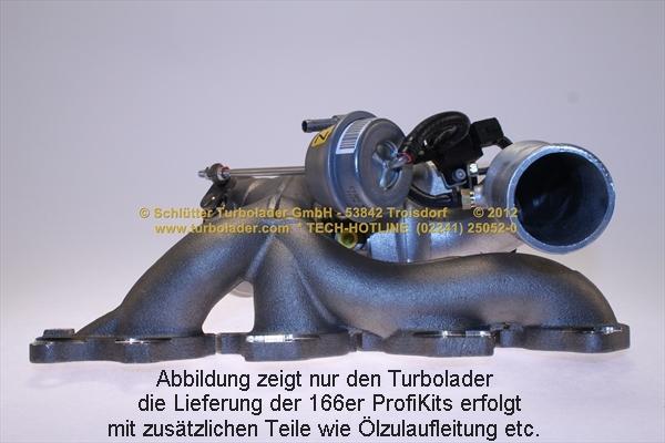 Schlütter Turbolader 166-00226 - Charger, charging system autospares.lv