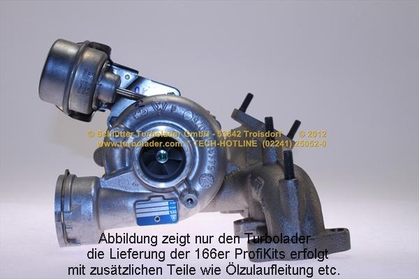 Schlütter Turbolader 166-00270 - Charger, charging system autospares.lv