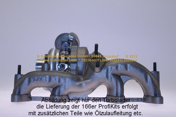 Schlütter Turbolader 166-00270 - Charger, charging system autospares.lv