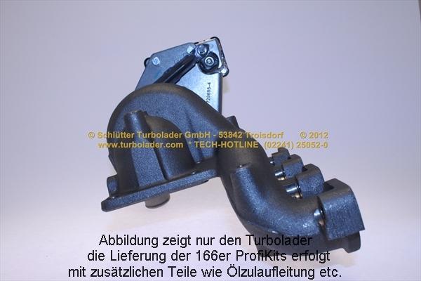 Schlütter Turbolader 166-00735 - Charger, charging system autospares.lv