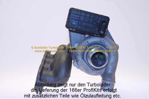 Schlütter Turbolader 166-00735 - Charger, charging system autospares.lv