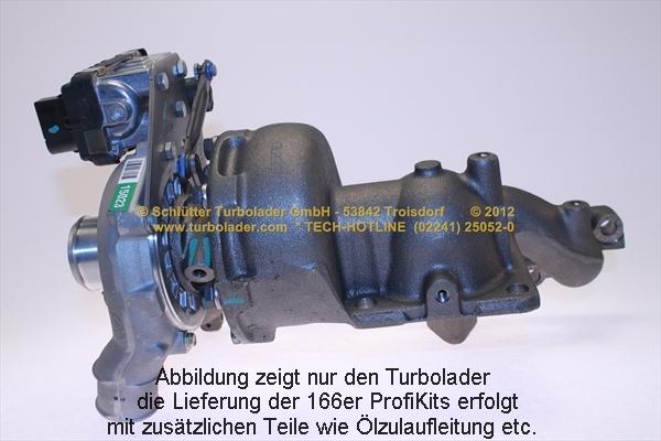 Schlütter Turbolader 166-00735EOL - Charger, charging system autospares.lv