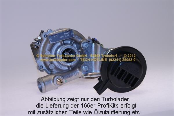 Schlütter Turbolader 166-00775 - Charger, charging system autospares.lv
