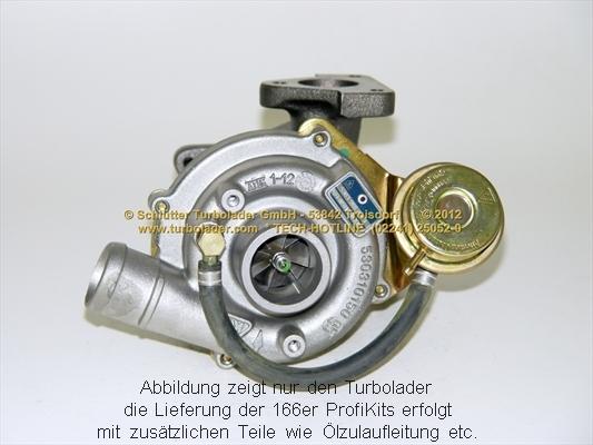 Schlütter Turbolader 166-01465 - Charger, charging system autospares.lv