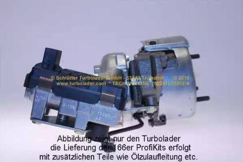 Schlütter Turbolader PRO-01580 - Charger, charging system autospares.lv