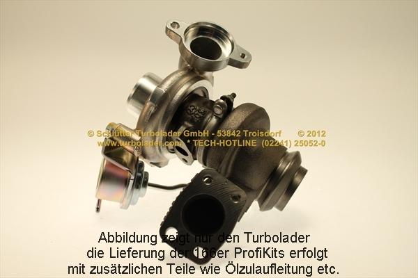 Schlütter Turbolader PRO-05132 - Charger, charging system autospares.lv