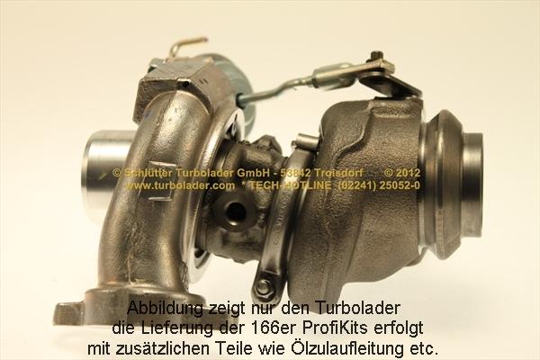 Schlütter Turbolader PRO-05132 D - Charger, charging system autospares.lv