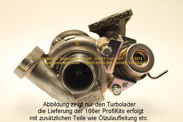 Schlütter Turbolader PRO-01680 D - Charger, charging system autospares.lv