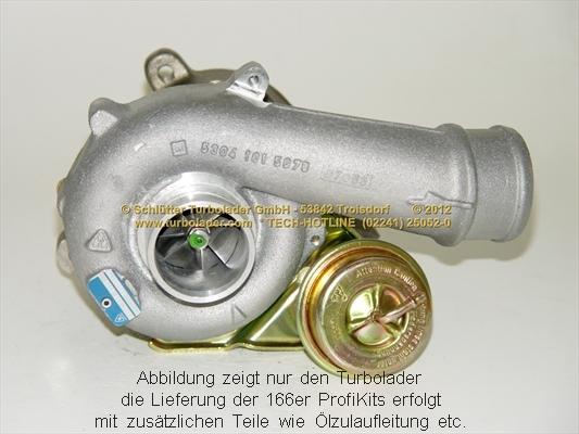 Schlütter Turbolader 166-01090 - Charger, charging system autospares.lv