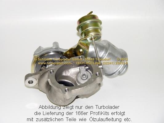 Schlütter Turbolader 166-01051 - Charger, charging system autospares.lv