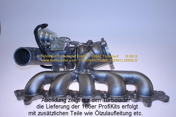 Schlütter Turbolader 166-01065 - Charger, charging system autospares.lv