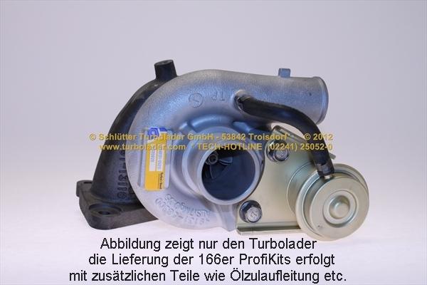 Schlütter Turbolader PRO-01085 - Charger, charging system autospares.lv