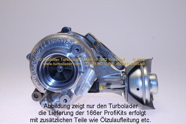 Schlütter Turbolader 166-01035 - Charger, charging system autospares.lv
