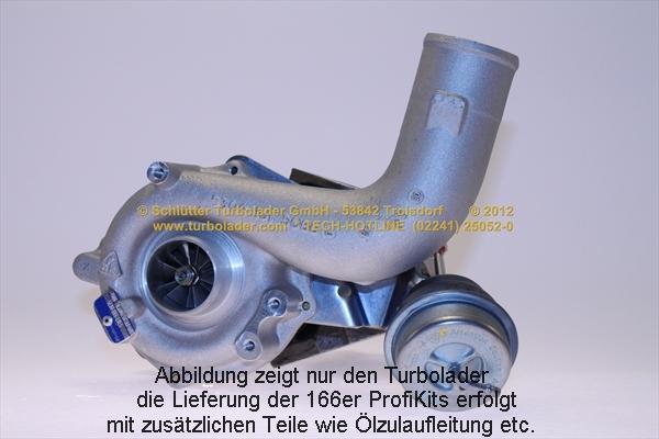 Schlütter Turbolader 166-01020 - Charger, charging system autospares.lv