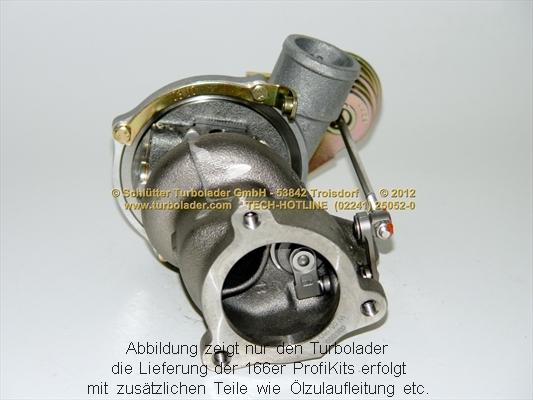 Schlütter Turbolader PRO-01130 - Charger, charging system autospares.lv