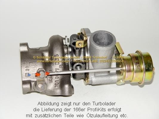 Schlütter Turbolader PRO-01130 - Charger, charging system autospares.lv