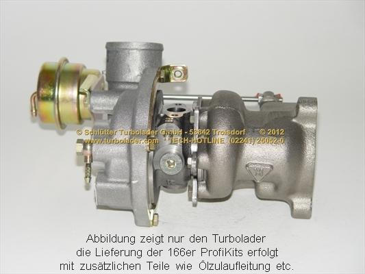 Schlütter Turbolader PRO-01130 - Charger, charging system autospares.lv