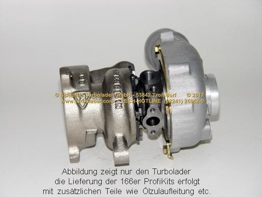 Schlütter Turbolader 166-01120EOL - Charger, charging system autospares.lv
