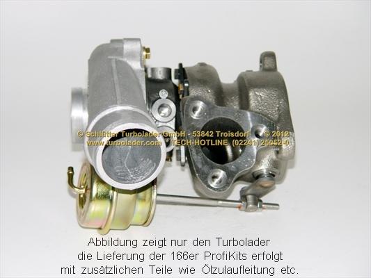 Schlütter Turbolader 166-01120EOL - Charger, charging system autospares.lv