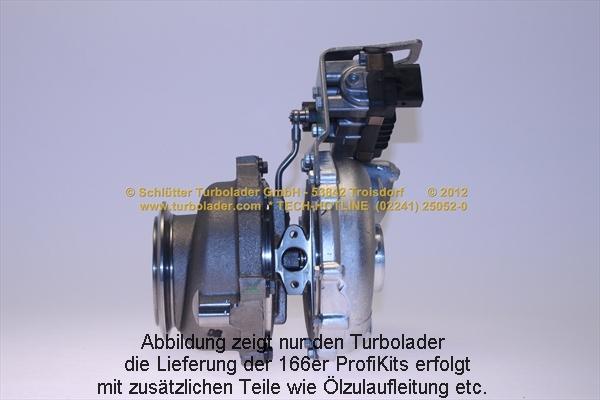 Schlütter Turbolader 166-08885 - Charger, charging system autospares.lv