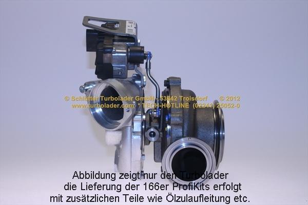 Schlütter Turbolader 166-08880 - Charger, charging system autospares.lv