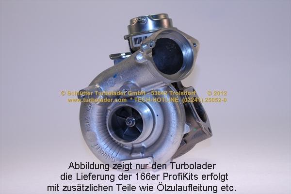 Schlütter Turbolader 166-06011 - Charger, charging system autospares.lv