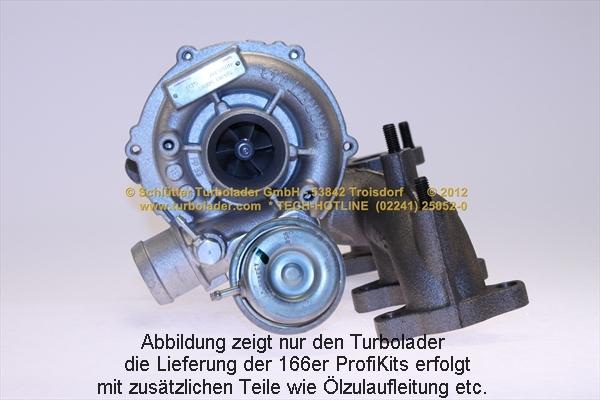 Schlütter Turbolader 166-02410 - Charger, charging system autospares.lv