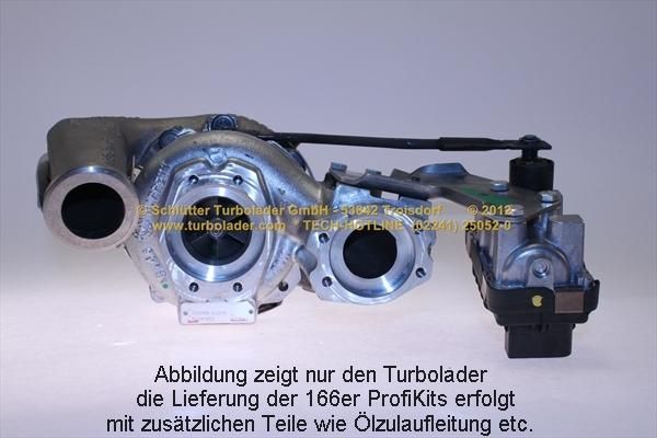 Schlütter Turbolader 166-02520 - Charger, charging system autospares.lv