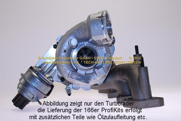 Schlütter Turbolader 166-02670 - Charger, charging system autospares.lv