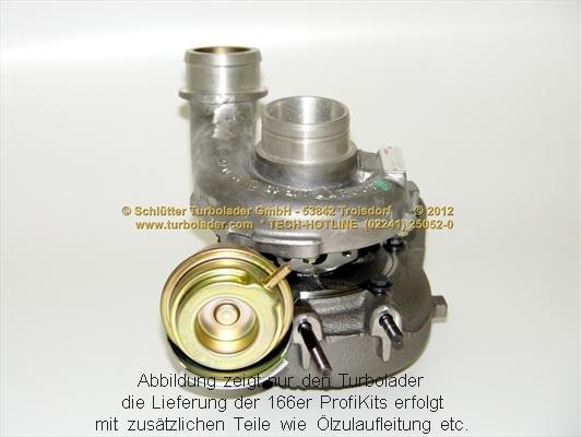 Schlütter Turbolader PRO-02090 - Charger, charging system autospares.lv