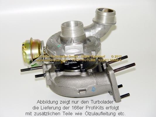 Schlütter Turbolader 166-02090 - Charger, charging system autospares.lv