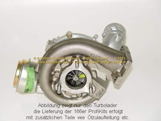 Schlütter Turbolader 166-02040EOL - Charger, charging system autospares.lv