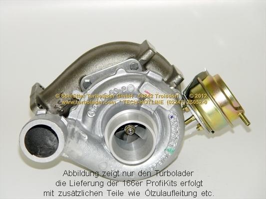 Schlütter Turbolader 166-02020 - Charger, charging system autospares.lv