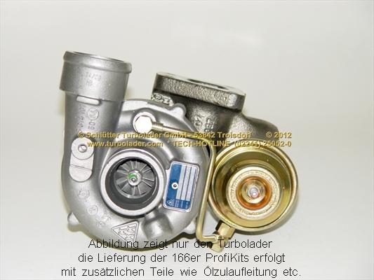 Schlütter Turbolader PRO-02170 - Charger, charging system autospares.lv