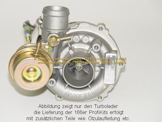 Schlütter Turbolader 166-02350 - Charger, charging system autospares.lv