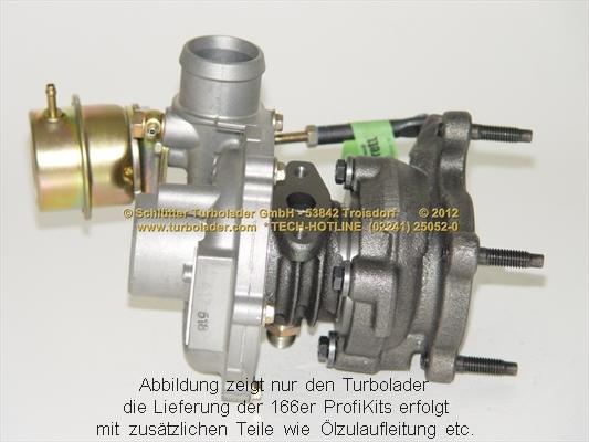 Schlütter Turbolader PRO-02350 - Charger, charging system autospares.lv
