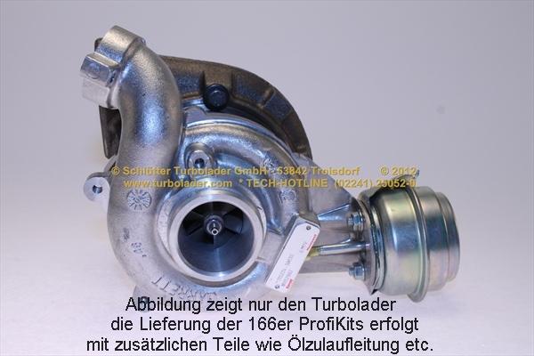 Schlütter Turbolader 166-02300 - Charger, charging system autospares.lv